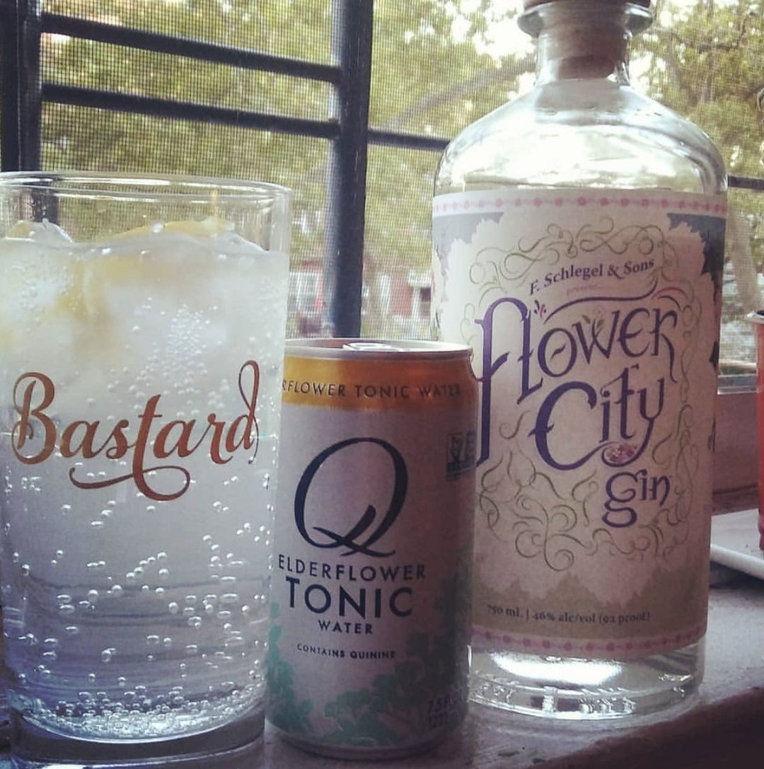 Flower Gin & Tonic | Bad Girl Barware