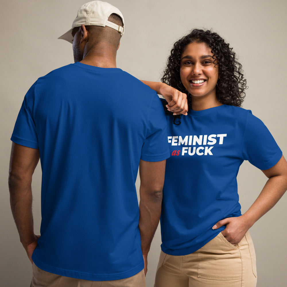 Feminist as Fuck - Unisex t-shirt